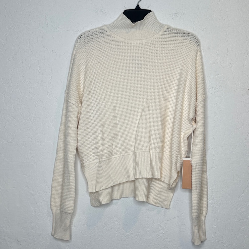Cyrus Cream Cowl‎ Neck Sweater